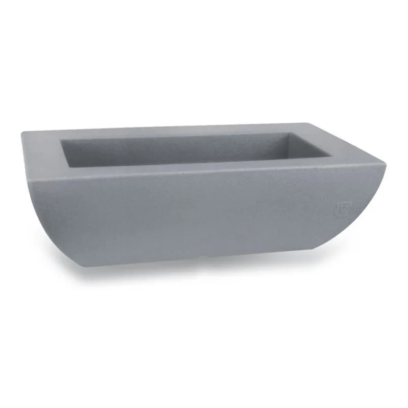 Veca Fioriera Genesis Bassa Rettangolare