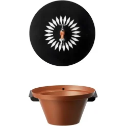Acquapoint Fontana da Giardino Aquapoint a Parete Wall Fountain Daisy Terracotta