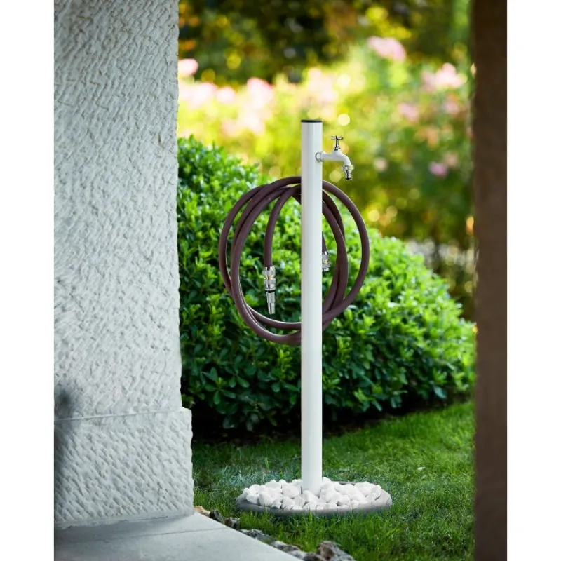 Acquapoint Fontana da Giardino Aquapoint Loop da Interrare Bianco