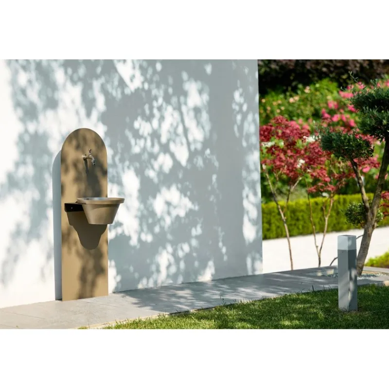 Acquapoint Fontana da Giardino Aquapoint a Parete Wall Fountain Grigio Tortora