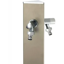 Acquapoint Fontana da Giardino Aquapoint a Parete Wall Triangle Grigio Tortora