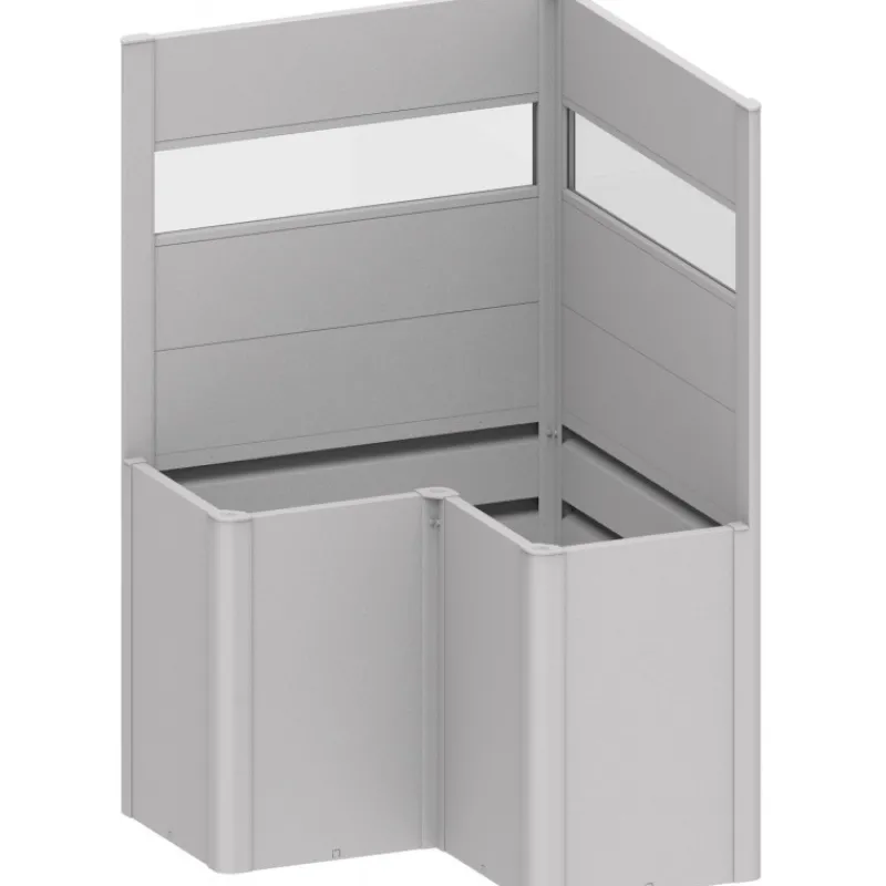 Biohort Frangivista con Elemento Vetro per Fioriera BELVEDERE L in Metallo