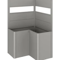 Biohort Frangivista con Elemento Vetro per Fioriera BELVEDERE L in Metallo