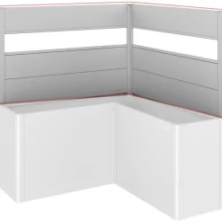 Biohort Frangivista con Elemento Vetro per Fioriera BELVEDERE L in Metallo