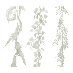 Kaemingk Ghirlanda Bianca 180 cm. Pezzo Singolo