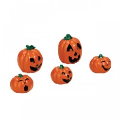 Lemax Happy Pumpkin Family Set Of 5 Cod. 74239
