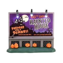 Lemax Haunted House Billboard Cod. 34075