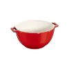 Staub Insalatiera con Manico 25 cm Rossa in Ceramica