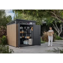 Keter Casetta da Giardino in Resina SIGNATURE PENT 7X7 DOGHE