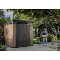 Keter Casetta da Giardino in Resina SIGNATURE PENT 7X7 DOGHE