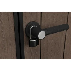 Keter Casetta da Giardino in Resina NEWTON PLUS 1775 - Doppia Scelta di Montaggio