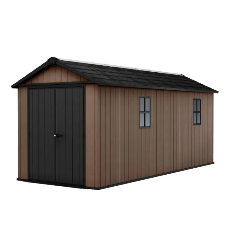 Keter Casetta da Giardino in Resina NEWTON PLUS 1775 - Doppia Scelta di Montaggio