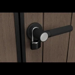 Keter Casetta da Giardino in Resina NEWTON PLUS 1775 - Doppia Scelta di Montaggio