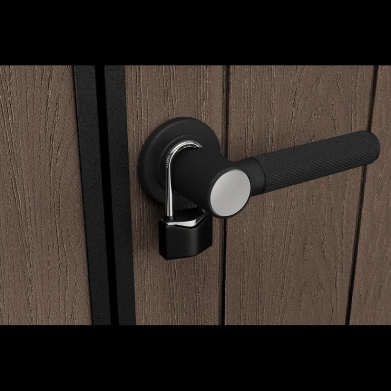 Keter Casetta da Giardino in Resina NEWTON PLUS 1775 - Doppia Scelta di Montaggio