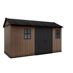 Keter Casetta da Giardino in Resina NEWTON PLUS 1375 - Doppia Scelta di Montaggio