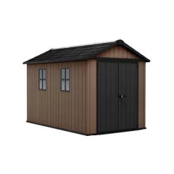 Keter Casetta da Giardino in Resina NEWTON PLUS 7511 - Doppia Scelta di Montaggio