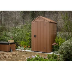 Keter Casetta da Giardino in Resina DARWIN 4x4 Wood