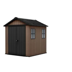 Keter Casetta da Giardino in Resina NEWTON PLUS 775 - Doppia Scelta di Montaggio