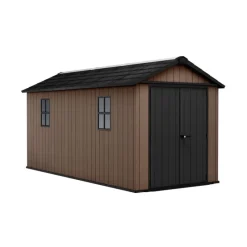 Keter Casetta da Giardino in Resina NEWTON PLUS 7515 - Doppia Scelta di Montaggio