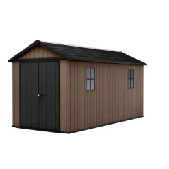Keter Casetta da Giardino in Resina NEWTON PLUS 7515 - Doppia Scelta di Montaggio
