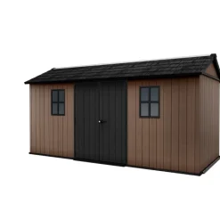 Keter Casetta da Giardino in Resina NEWTON PLUS 7515 - Doppia Scelta di Montaggio