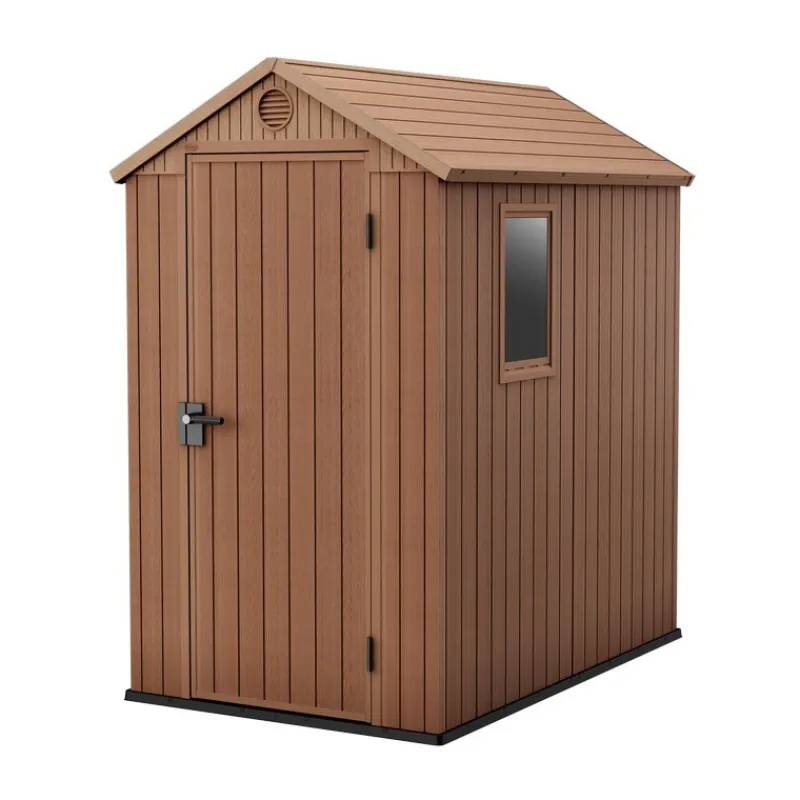 Keter Casetta da Giardino in Resina DARWIN 4x6 Wood
