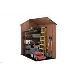 Keter Casetta da Giardino in Resina DARWIN 4x6 Wood