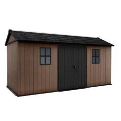 Keter Casetta da Giardino in Resina NEWTON PLUS 1575 - Doppia Scelta di Montaggio
