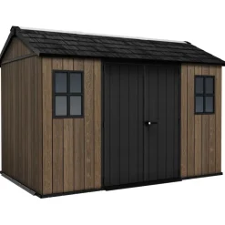 Keter Casetta da Giardino in Resina SIGNATURE APEX 1175 NOCE - Doppia scelta di montaggio