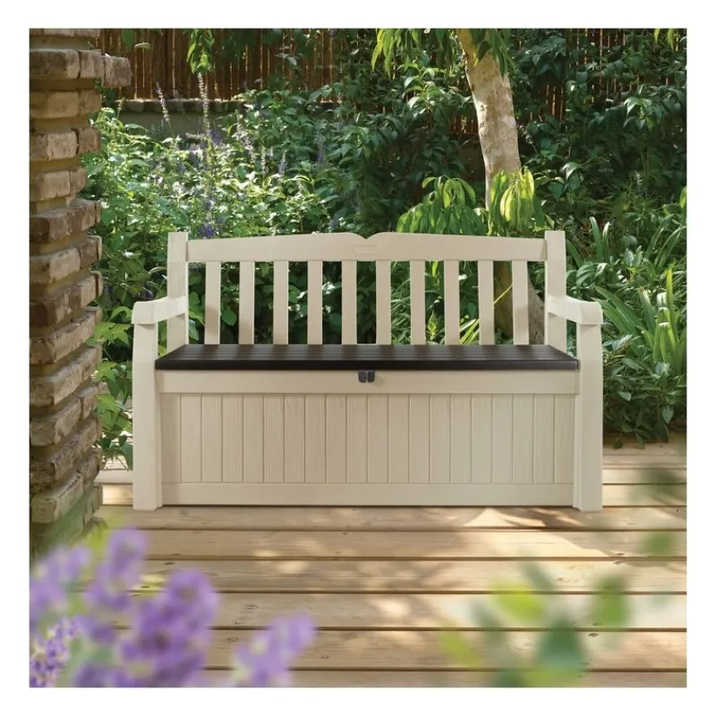 Keter Cassapanca in Resina GARDEN BENCH Beige
