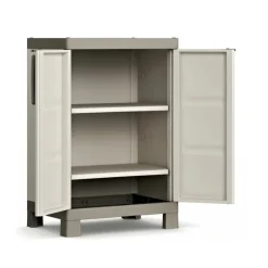 Keter Excellence Basso 2 Ripiani Regolabili - ISTA 6 - 65X45X97H