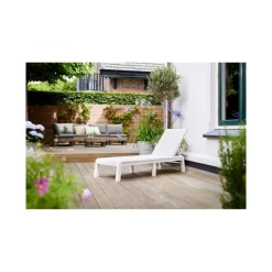 Keter Lettino Prendisole MALLORCA SUNLOUNGER Bianco