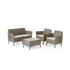 Keter Set Lounge 2 posti SALEMO Cappuccino