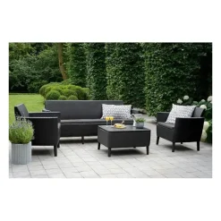 Keter Set Tavolo + Poltrona SALEMO Grafite