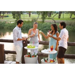 Keter Tavolino in Resina COOL BAR Bianco