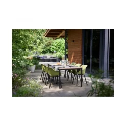 Keter Tavolo PORTO 160 effetto Legno struttura Grafite