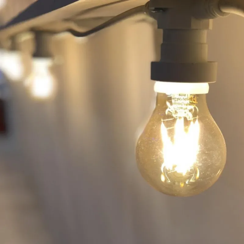 Lotti Lampadina E27 Vintage Goccia Ø 60 Bianco Caldo 4W