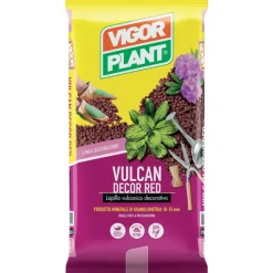 Vigorplant Lapillo vulcanico Vulcan Decor Red 20 litri