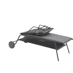 LaFuma Lettino MIAMI HIGH BEC LFM5174 Silver