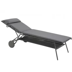 LaFuma Lettino MIAMI HIGH BEC LFM5174 Silver