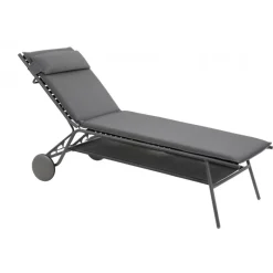 LaFuma Lettino MIAMI HIGH BEC LFM5174 Silver