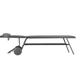 LaFuma Lettino MIAMI HIGH BEC LFM5174 Silver