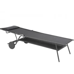 LaFuma Lettino MIAMI HIGH DUO LFM5172 Obsidian