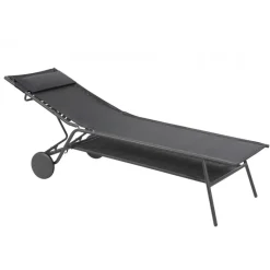 LaFuma Lettino MIAMI HIGH DUO LFM5172 Obsidian