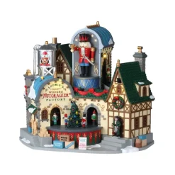 Lemax Ludwig's Wooden Nutcracker Factory con Alimentatore 4.5V Cod. 95463