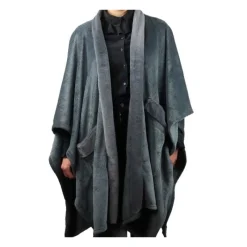 Unique Living Mantella Calda Gaby Throw 125 x 175 cm Colore Dark Grey