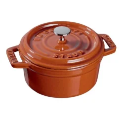 Staub Mini Cocotte 10 cm Ancient Copper in Ceramica