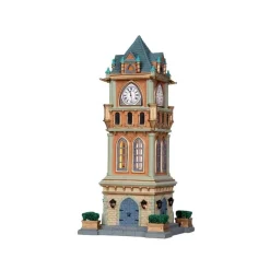 Lemax Municipal Clock Tower con Alimentatore Cod. 05007