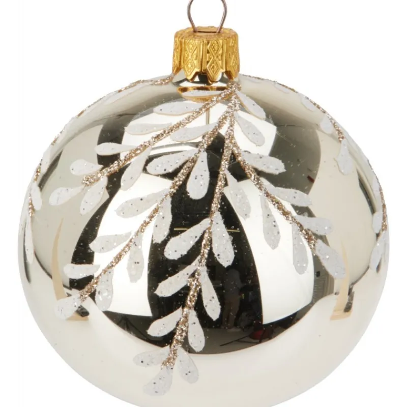 Koopman Palla di Natale in Vetro 80 Mm. Pezzo Singolo