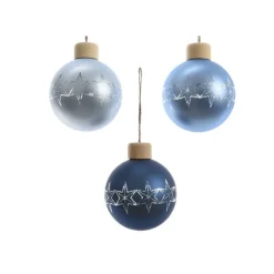 Kaemingk Pallina di Natale in Vetro Dim. 8 cm. Pezzo Singolo